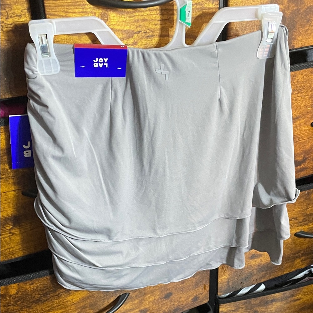 JoyLab Light Gray Mini Skirt